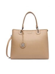 Nine West Torebka CEO-Soho Bloom-LDA8569 Beżowy. Brązowe torebki klasyczne damskie Nine West, bez wzorów, z materiału, bez dodatków. Za 279.99 zł.