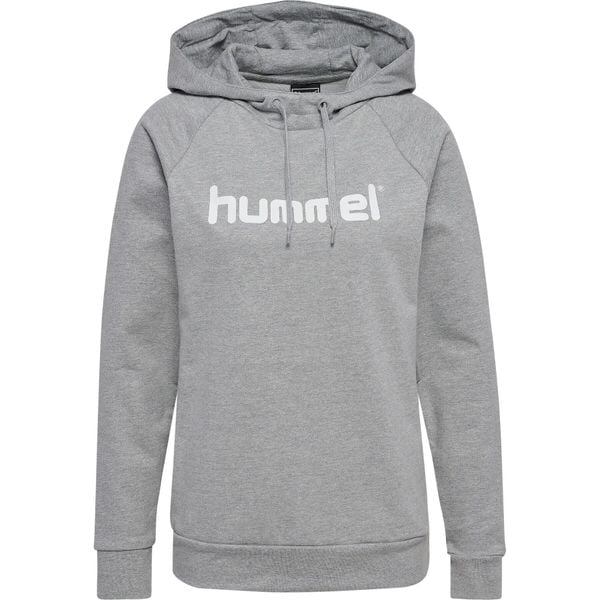 Bluza damska z kapturem Hummel go logo. Szare bluzy z kapturem damskie HUMMEL, xs. Za 211.50 zł.