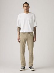 Levi's Dżinsy - Slim fit - w kolorze beżowym rozmiar: W31/L30. Brązowe jeansy męskie Levi's. Za 183.59 zł.