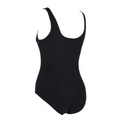Damski kostium kąpielowy 1-częściowy Zoggs Scoopback. Czarne stroje jednoczęściowe damskie ZOGGS, s, bez wzorów. Za 386.00 zł.