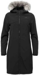 Damski płaszcz softshell Loap Lustra Black. Czarne płaszcze damskie Scarpa, m, bez wzorów, z materiału, eleganckie. Za 434.99 zł.