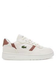 Lacoste Sneakersy 7-49SUJ0006 Écru. Buty sportowe chłopięce Lacoste, bez wzorów, z materiału, bez zapięcia. Za 219.99 zł.