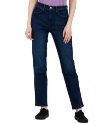 WRANGLER STRAIGHT DAMSKIE SPODNIE JEANSOWE DREAM BLUE W26R47389 112327438. Niebieskie spodnie materiałowe damskie Wrangler, bez wzorów, z jeansu. Za 189.99 zł.