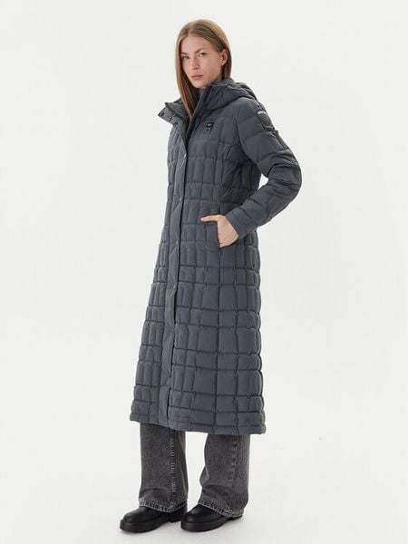 Blauer Kurtka puchowa Impermeabile 25WBLDK03230 Szary Regular Fit. Szare kurtki damskie Blauer, l, bez wzorów, z puchu, bez kaptura. Za 1,539.00 zł.