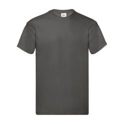 Oryginalna Bawełniana Koszulka Unisex Dla Dorosłych. Zielone bluzki damskie Fruit of the Loom, m, bez wzorów, z bawełny, sportowe, bez kołnierzyka, bez ramiączek. Za 33.99 zł.