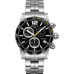 PROMOCJA ZEGAREK CERTINA DS SPORT GENT QUARTZ C027.417.11.057.03. Czarne zegarki męskie CERTINA, ceramiczne. W wyprzedaży za 1,690.00 zł.