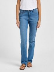 Lee Dżinsy - Slim fit - w kolorze niebieskim rozmiar: W31/L33. Niebieskie jeansy damskie Lee. Za 165.31 zł.