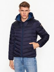Napapijri Kurtka przejściowa Aerons NP0A4GJO Granatowy Regular Fit. Niebieskie kurtki męskie Napapijri, m, bez wzorów, z syntetyku, bez kaptura. Za 609.99 zł.