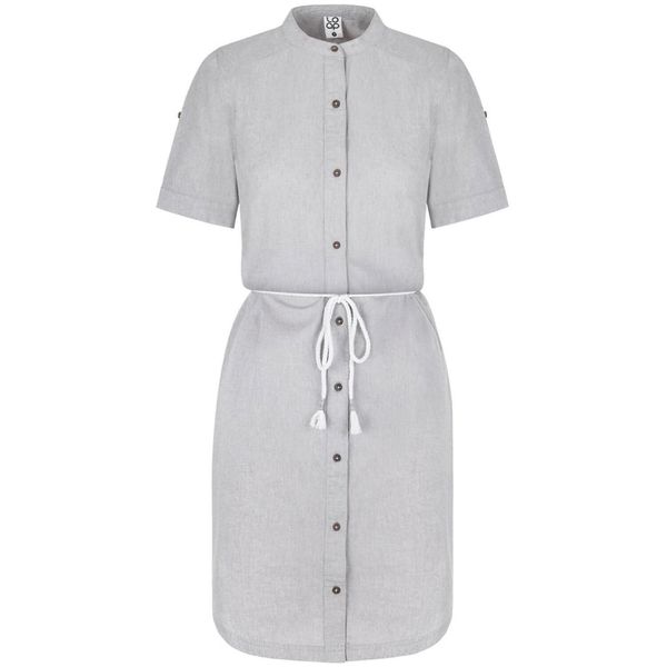 Sukienka damska LOAP Nury bawełna S. Fioletowe sukienki damskie ZENZIMAT, m, bez wzorów, z bawełny, sportowe, bez kołnierzyka, bez ramiączek, sportowe. Za 165.99 zł.