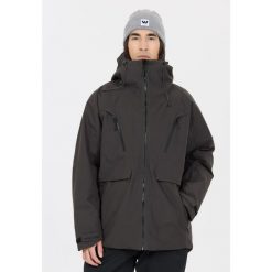 Kurtka narciarska męska Whistler Palmdale W-PRO 10000. Szare kurtki męskie WHISTLER, m, bez wzorów, bez kaptura, narciarskie. W wyprzedaży za 505.00 zł.
