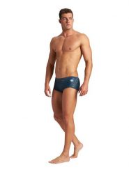 Arena Kąpielówki w kolorze granatowym rozmiar: 7. Niebieskie kąpielówki męskie Arena, bez wzorów, z materiału. Za 65.23 zł.