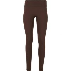 Damskie legginsy Athlecia Luxe. Brązowe legginsy damskie Athlecia, bez wzorów, z materiału, na fitness i siłownię. Za 223.00 zł.