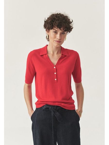 TATUUM Sweter w kolorze czerwonym rozmiar: M. Czerwone swetry klasyczne damskie Tatuum, m, z wełny, bez kołnierzyka. Za 191.42 zł.