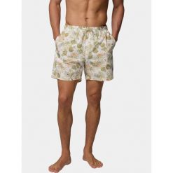 Szorty Męskie Columbia PFG Rambler Printed Water. Białe szorty męskie Columbia, bez kołnierzyka. Za 249.00 zł.