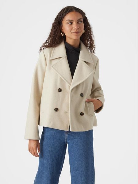 Vero Moda Kurtka przejściowa Vincemia 10300488 Beżowy Regular Fit. Brązowe kurtki damskie Vero Moda, m, bez wzorów, z syntetyku, bez kaptura. Za 279.99 zł.