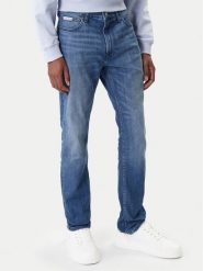 Calvin Klein Jeans Jeansy LV04RE784G Niebieski Skinny Fit. Niebieskie jeansy męskie Calvin Klein Jeans. Za 309.99 zł.