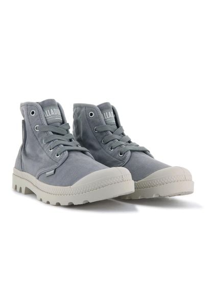 Buty sportowe Sneakersy damskie, Palladium Pampa Hi. Brązowe buty sportowe na co dzień damskie Palladium, bez wzorów, z materiału, trekkingowe. Za 359.99 zł.