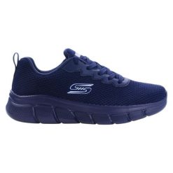 Buty na co dzień męskie SKECHERS BOBS B FLEX CHILL. Niebieskie obuwie do biegania damskie Skechers. Za 211.00 zł.