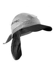 X-Bionic Czapka w kolorze szarym do biegania rozmiar: 54-58 cm. Szare czapki męskie X BIONIC, bez wzorów, z materiału, sportowe. Za 109.95 zł.