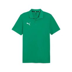 Koszulka sportowa męska Puma Team Goal Casuals Polo. Niebieskie koszulki polo męskie Puma, m, bez wzorów, z bawełny, bez ramiączek. Za 89.00 zł.