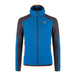 Bluza męska Montura Smooth Maglia. Niebieskie bluzy bez kaptura męskie MONTURA, l. Za 579.99 zł.