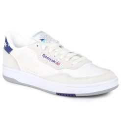 Buty męskie sportowe Reebok COURT PEAK. Białe buty sportowe na co dzień męskie Reebok, z gumy, bez zapięcia, trekkingowe. Za 249.00 zł.
