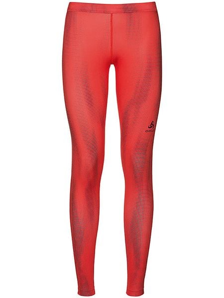 Odlo Legginsy "Ebe" w kolorze pomarańczowym do biegania rozmiar: M. Pomarańczowe legginsy damskie Odlo, m, bez wzorów, z materiału. Za 165.71 zł.
