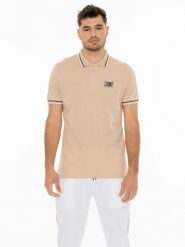 Koszulka polo na co dzień na siłownię. Niebieskie koszulki polo męskie LEONE 1947 APPAREL, m, bez wzorów, bez ramiączek. Za 218.92 zł.