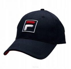 Czapka tenisowa Fila Baseball Cap Forze granatowa. Niebieskie czapki męskie Fila, bez wzorów, z bawełny, eleganckie. Za 69.00 zł.