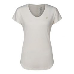 T-shirt damski Dare 2B Vigilant. Białe t-shirty damskie Dare 2b, l, bez wzorów, bez kołnierzyka. Za 127.50 zł.
