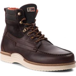 Kozaki NAPAPIJRI - Edmund 17841021 Dark Brown N46. Brązowe buty zimowe męskie Napapijri, z materiału, bez zapięcia. W wyprzedaży za 369.00 zł.