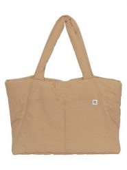 MOSS COPENHAGEN Shopper bag "Sasja" w kolorze beżowym rozmiar: onesize. Brązowe shopper bag damskie MOSS COPENHAGEN, bez wzorów, na ramię, bez dodatków. Za 113.99 zł.