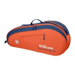 Torba tenisowa na rakiety Wilson Roland Garros 2026 Team 3 Pack Bag. Brązowe torebki klasyczne damskie Wilson, bez wzorów, bez dodatków. Za 289.99 zł.