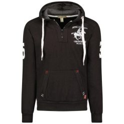 Bluza Geographical Norway FOLTON EO MEN 100 czarny męska (WW4783H/GNO-Black). Czarne bluzy bez kaptura męskie Geographical Norway, m. Za 149.00 zł.