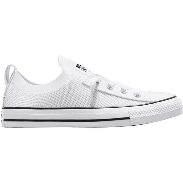 Buty sportowe Converse Chuck Taylor All Star Shoreline Knit. Białe buty sportowe na co dzień damskie Converse, z materiału, bez zapięcia, trekkingowe. Za 390.00 zł.