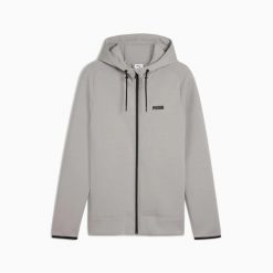 Bluza z kapturem męska Puma SPACER FZ 68857414. Szare bluzy z kapturem męskie Puma, l, ze skóry. Za 241.38 zł.