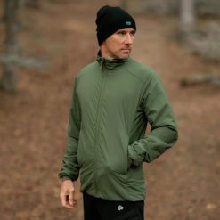 Kurtka męska merino przejściowa wiatrówka Alpinus Wanaka. Zielone kurtki męskie Alpinus, l, bez wzorów, z hardshellu, bez kaptura. Za 499.00 zł.