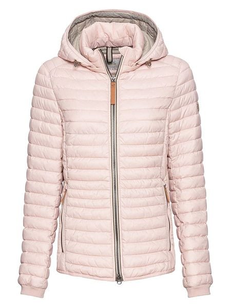Camel Active Kurtka pikowana w kolorze beżowym rozmiar: 46. Różowe kurtki damskie Camel Active, bez wzorów, bez kaptura. Za 364.95 zł.