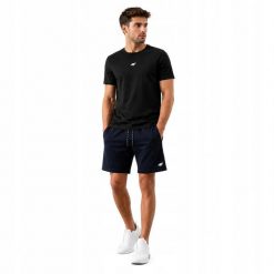 KOMPLET 4F T-SHIRT MĘSKI + SPODENKI ZESTAW SPORTOWY NA CO DZIEŃ XXL SS26. Szorty sportowe męskie 4f, m, bez wzorów, z bawełny, bez kołnierzyka. Za 144.98 zł.