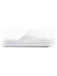 Converse Klapki "Essential" w kolorze białym rozmiar: 35. Białe klapki damskie Converse, bez wzorów, bez obcasa. Za 90.95 zł.