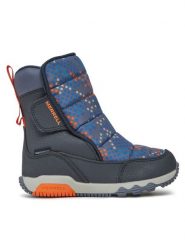 Merrell Śniegowce Free Roampuffer MK266130 Granatowy. Niebieskie buty zimowe chłopięce MERRELL, z materiału, bez zapięcia. Za 379.99 zł.