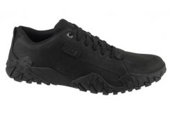 Buty sportowe Sneakersy męskie, Gridlock Lo. Czarne buty sportowe na co dzień męskie CATerpillar, z materiału, bez zapięcia, trekkingowe. Za 389.00 zł.