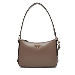 Torebka Guess. Brązowe torebki klasyczne damskie Guess, z aplikacjami, bez dodatków. Za 289.99 zł.