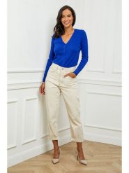 Soft Cashmere Kardigan w kolorze niebieskim rozmiar: 34/36. Niebieskie kardigany damskie Soft Cashmere, bez wzorów, z kaszmiru. Za 92.21 zł.