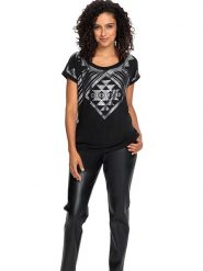 WITT WEIDEN Koszulka w kolorze czarnym rozmiar: 40. Czarne bluzki damskie WITT WEIDEN, bez wzorów, bez kołnierzyka, bez ramiączek. Za 65.54 zł.