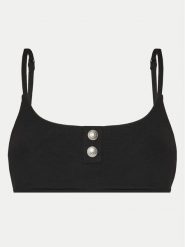 Tommy Hilfiger Góra od bikini UW0UW05815 Czarny. Czarne bikini damskie Tommy Hilfiger, bez wzorów. Za 139.99 zł.