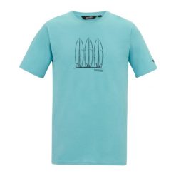 T-shirt Męski Z Deską Surfingową Cline IX. Niebieskie t-shirty męskie Regatta, m, bez wzorów, bez kołnierzyka. Za 66.99 zł.