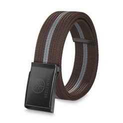 Pasek parciany BETLEWSKI PRC-09_GR-2 XL brązowy. Brązowe paski męskie Betlewski, bez wzorów, z materiału. Za 34.99 zł.