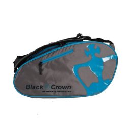 Torba na Padel Black Crown Ultimate Series V2, szaro-niebieska. Niebieskie torebki klasyczne damskie BLACK CROWN, bez wzorów, bez dodatków. Za 238.99 zł.
