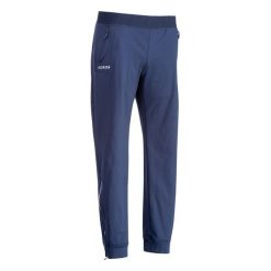 Spodnie treningowe do hokeja na trawie damskie Korok FH900. Niebieskie spodnie materiałowe damskie KOROK, m, z elastanu. Za 159.99 zł.